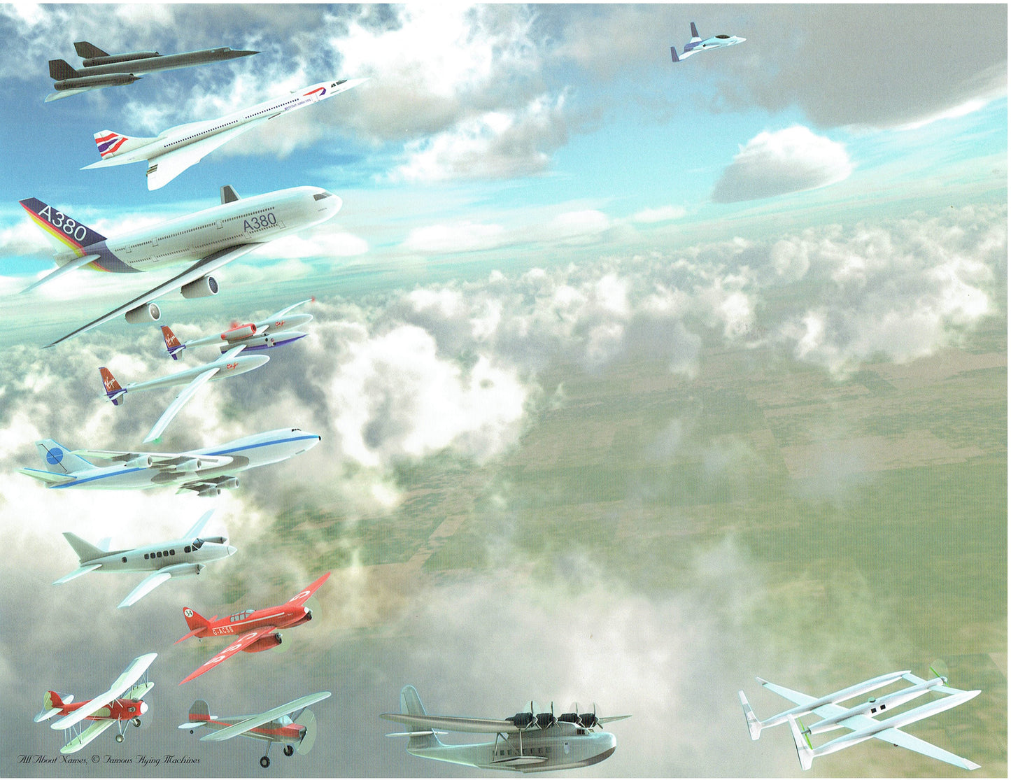 Famous Flying Machines