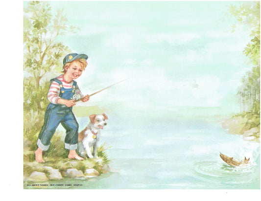 Boy Fishing