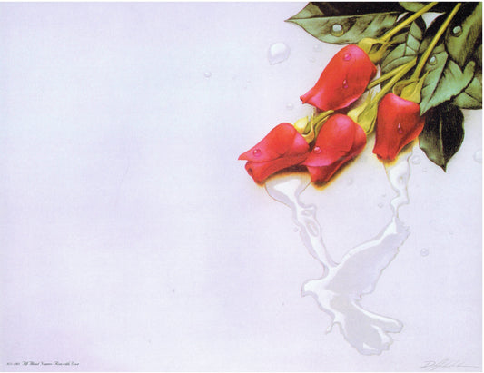 Rose with Dove