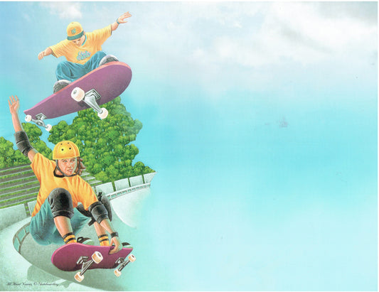 Skateboarding